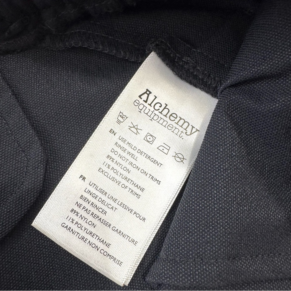 ALCHEMY EQUIPMENT BLACK Sz XS PERTEX EQUILIBRIUM PERFORMANCE PANT CROPPED PANTS - Picture 10 of 16